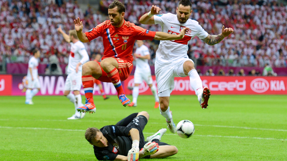 Polska vs. Rosja - Euro 2012